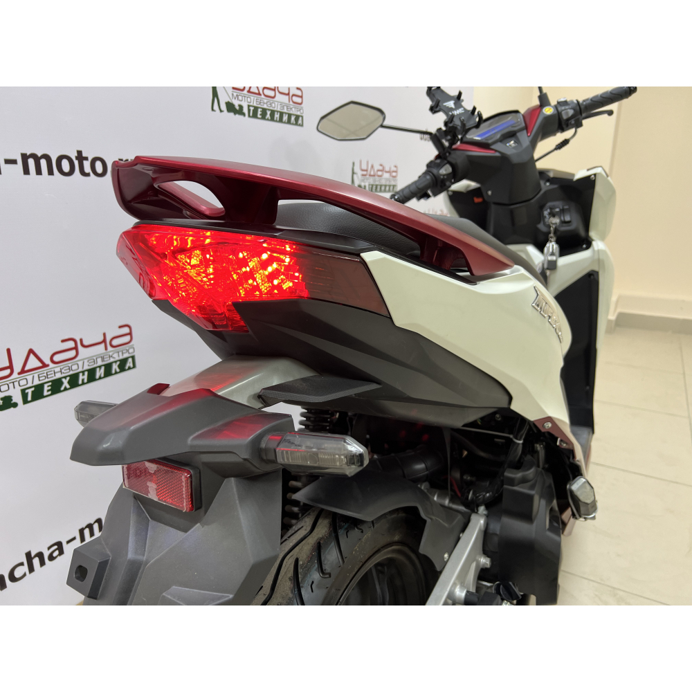 Скутер VMC (VENTO) INFERNO (150cc) БЕЗ ПТС (MATT WHIITE MATT  RED/MATT BLACK) БЕЛЫЙ КРАСНЫЙ МОТОУДАЧА. Магазин мототехники и садового инвентаря с доставкой по всей России
