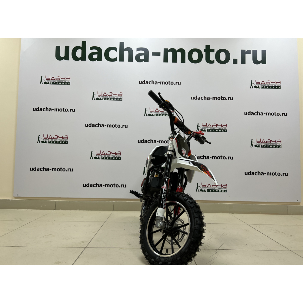 Комплект мотоцикла MINICROSS 50 PS (мех.стартер) черный-белый-красный МОТОУДАЧА. Магазин мототехники и садового инвентаря с доставкой по всей России