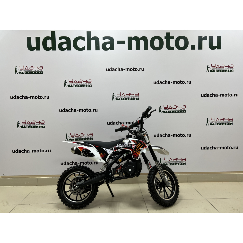 Комплект мотоцикла MINICROSS 50 PS (мех.стартер) черный-белый-красный МОТОУДАЧА. Магазин мототехники и садового инвентаря с доставкой по всей России