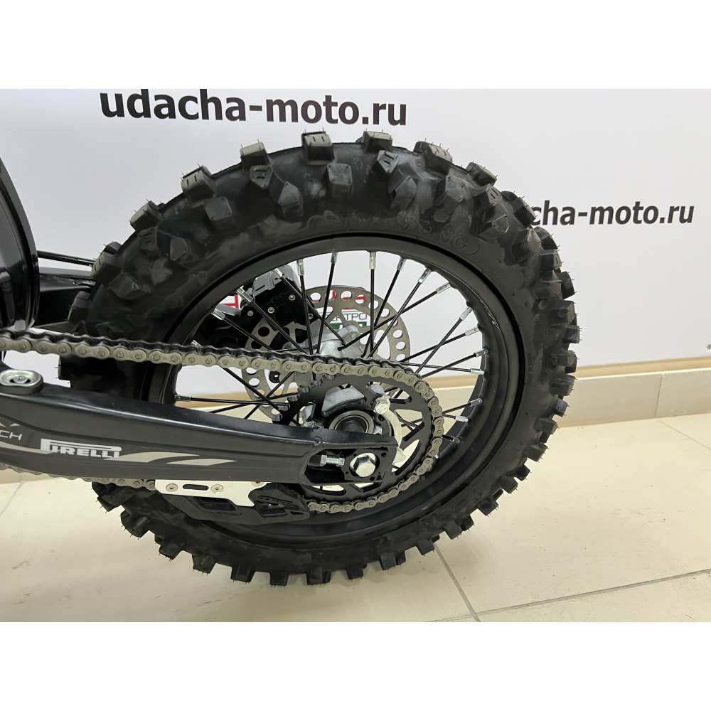 Питбайк  Motoland JX125 E зеленый МОТОУДАЧА. Магазин мототехники и садового инвентаря с доставкой по всей России