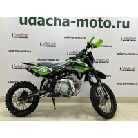 Питбайк  Motoland JX125 E зеленый МОТОУДАЧА. Магазин мототехники и садового инвентаря с доставкой по всей России