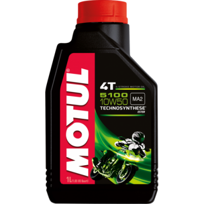 MOTUL 5100 4T (MA2) 10w50 1л  (Масло моторное для 4Т мотоц.) МОТОУДАЧА. Магазин мототехники и садового инвентаря с доставкой по всей России