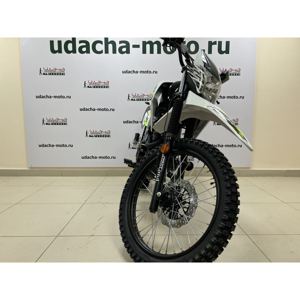 Мотоцикл Motoland ENDURO LT (XL250-A) (XL250-B) (172FMM) зеленый МОТОУДАЧА. Магазин мототехники и садового инвентаря с доставкой по всей России
