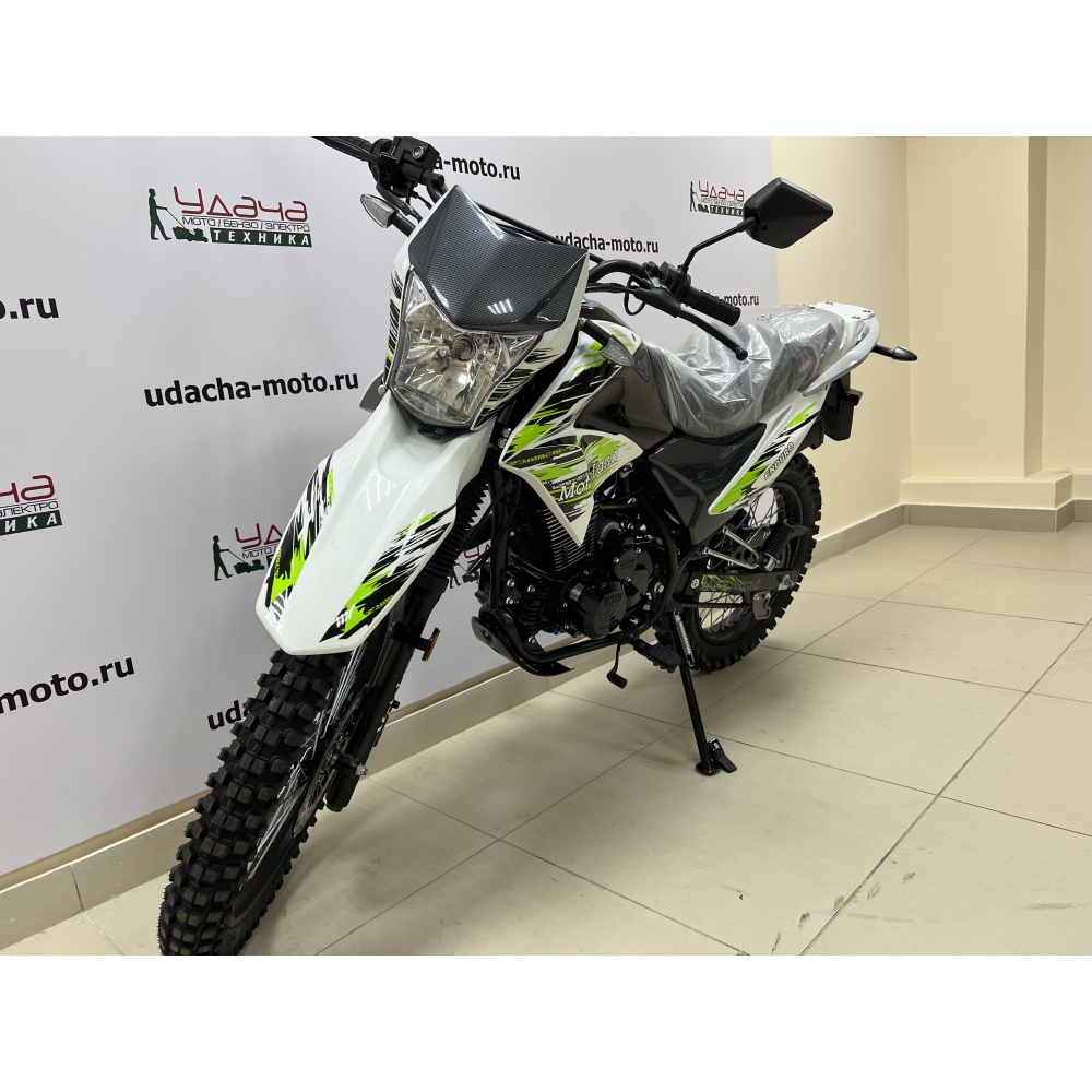 Мотоцикл Motoland ENDURO LT (XL250-A) (XL250-B) (172FMM) зеленый МОТОУДАЧА. Магазин мототехники и садового инвентаря с доставкой по всей России