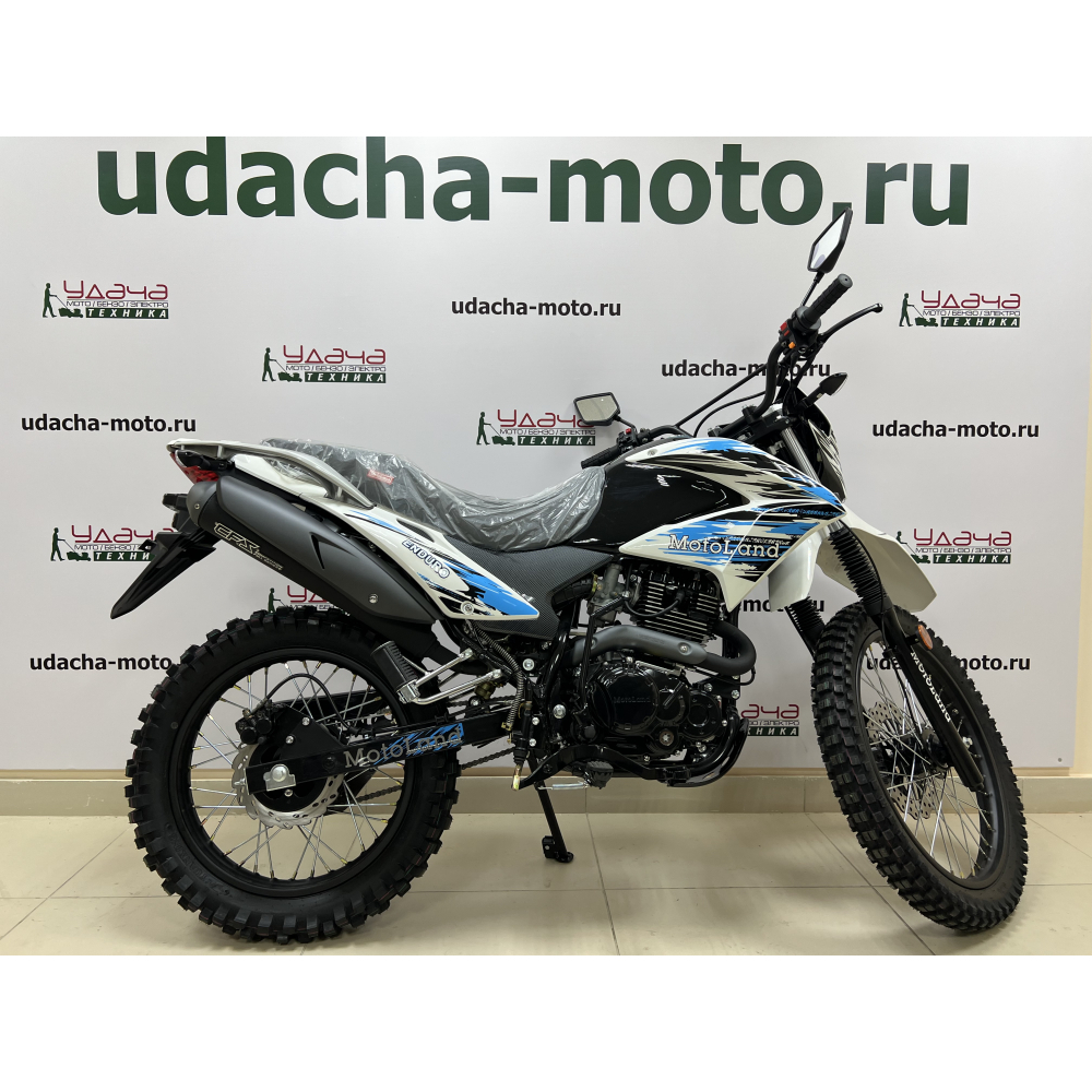 Мотоцикл Motoland ENDURO LT (XL250-A) (XL250-B) (172FMM) синий МОТОУДАЧА. Магазин мототехники и садового инвентаря с доставкой по всей России