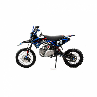 Питбайк  Motoland JX125 E синий МОТОУДАЧА. Магазин мототехники и садового инвентаря с доставкой по всей России
