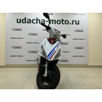 Скутер CORSA BY49QT-2A 49см3 (150) сигнализация Красно-белый МОТОУДАЧА. Магазин мототехники и садового инвентаря с доставкой по всей России