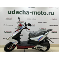 Скутер CORSA BY49QT-2A 49см3 (150) сигнализация Красно-белый МОТОУДАЧА. Магазин мототехники и садового инвентаря с доставкой по всей России