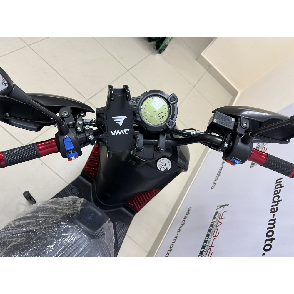 Скутер VMC (VENTO) SMART 49cc (150) (YAMAHA BWS REPLICA сигнализация) (BLACK) Чёрный МОТОУДАЧА. Магазин мототехники и садового инвентаря с доставкой по всей России