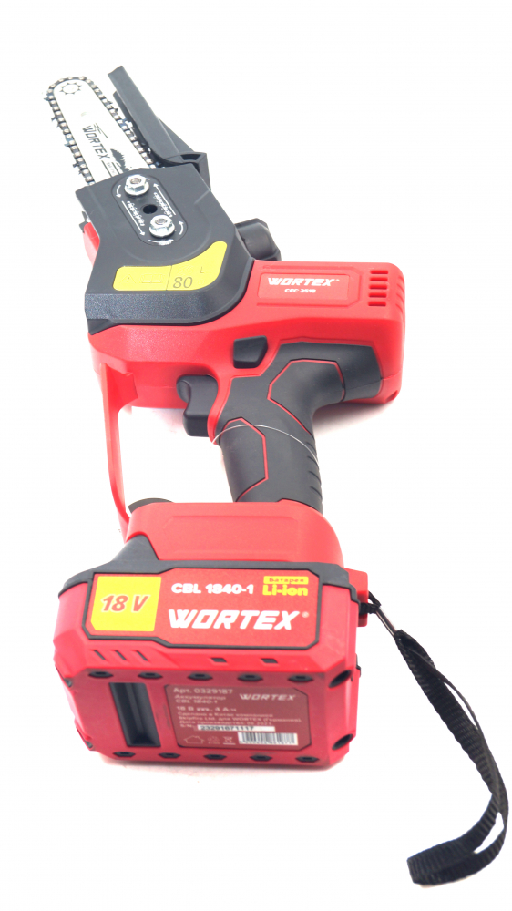 Аккумуляторная мини-пила WORTEX CEC 2518 ALL1 МОТОУДАЧА. Магазин мототехники и садового инвентаря с доставкой по всей России
