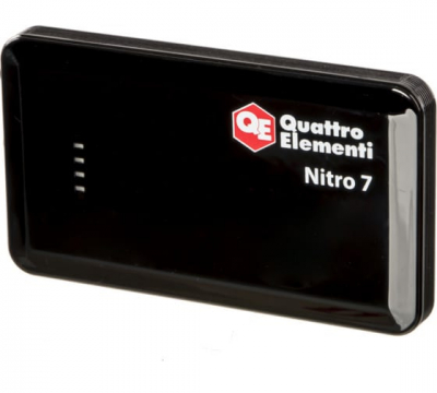 Пусковое устройство QUATTRO ELEMENTI Nitro  7  (12В, 7500 мАч, 400А,  USB, LCD -  фонарь) МОТОУДАЧА. Магазин мототехники и садового инвентаря с доставкой по всей России