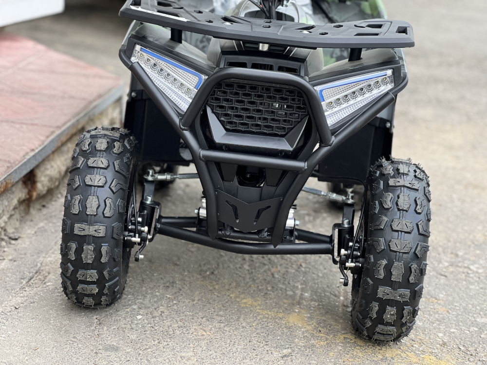 Комплект квадроцикла GRIZLIK MINI E1000 BW motax черный-зелёный камуфляж МОТОУДАЧА. Магазин мототехники и садового инвентаря с доставкой по всей России