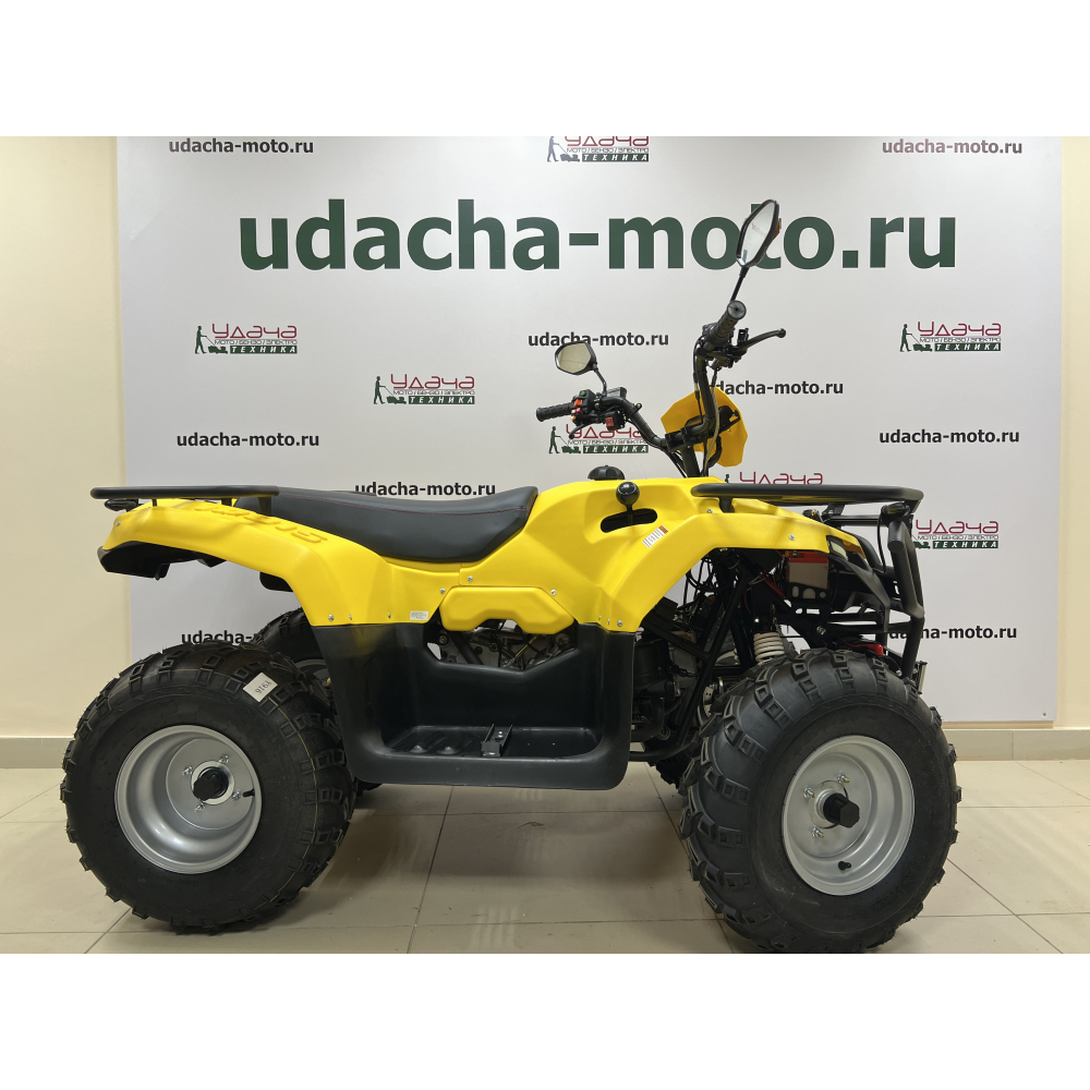 Квадроцикл IRBIS ATV 200 LUX (Желтый) С лебёдкой МОТОУДАЧА. Магазин мототехники и садового инвентаря с доставкой по всей России