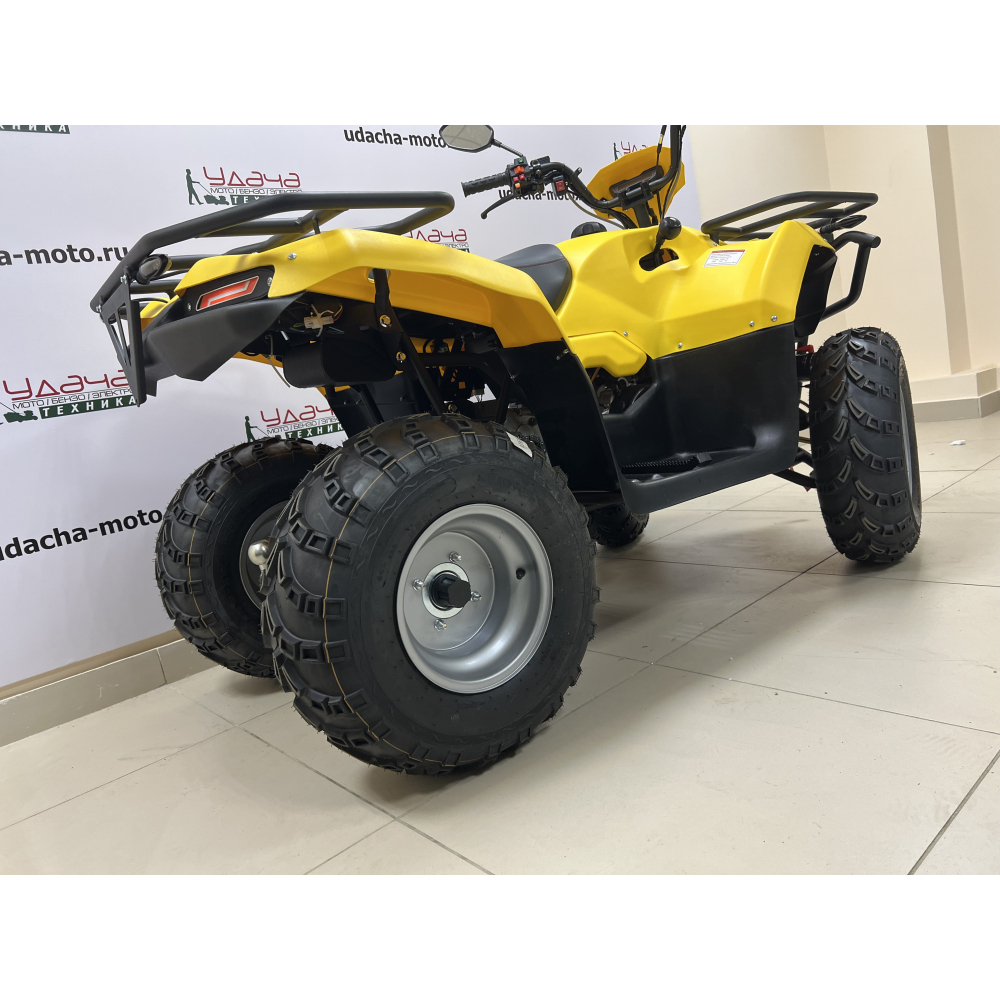 Квадроцикл IRBIS ATV 200 LUX (Желтый) С лебёдкой МОТОУДАЧА. Магазин мототехники и садового инвентаря с доставкой по всей России