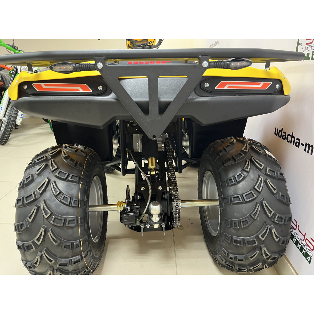 Квадроцикл IRBIS ATV 200 LUX (Желтый) С лебёдкой МОТОУДАЧА. Магазин мототехники и садового инвентаря с доставкой по всей России