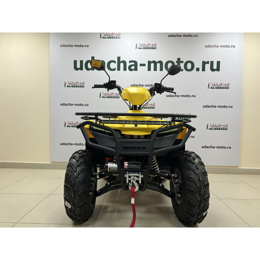 Квадроцикл IRBIS ATV 200 LUX (Желтый) С лебёдкой МОТОУДАЧА. Магазин мототехники и садового инвентаря с доставкой по всей России