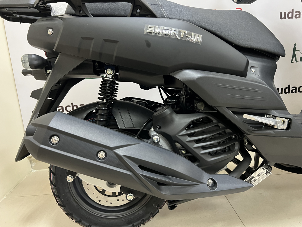 Скутер VMC SMART - III 49см3 (170) (MATT BLACK) Матовый чёрный МОТОУДАЧА. Магазин мототехники и садового инвентаря с доставкой по всей России