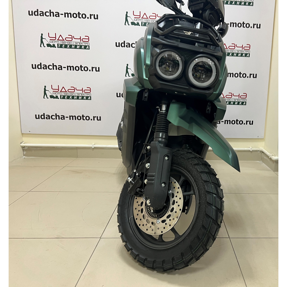 Скутер VMC SMART - III 49см3 (170) (MATT GREEN) Матовый зелёный МОТОУДАЧА. Магазин мототехники и садового инвентаря с доставкой по всей России