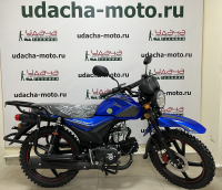 Мопед ROCKOT ALPHA OFFROAD M-12 (синий глянцевый) МОТОУДАЧА. Магазин мототехники и садового инвентаря с доставкой по всей России
