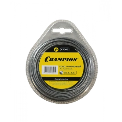 Корд трим.CHAMPION  Alu Twist  2.0мм*15м (витой) МОТОУДАЧА. Магазин мототехники и садового инвентаря с доставкой по всей России