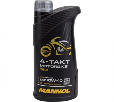 MANNOL 4-ТАКТ МОТОRBIKE 10w40 1л (моторное для 4-такт . скутеров и мотоциклов) МОТОУДАЧА. Магазин мототехники и садового инвентаря с доставкой по всей России