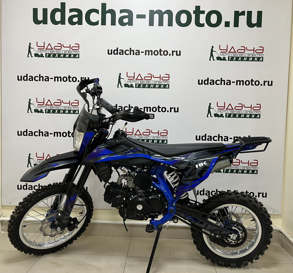 Мотоцикл Racer TRX125E Pitbike (синий) МОТОУДАЧА. Магазин мототехники и садового инвентаря с доставкой по всей России