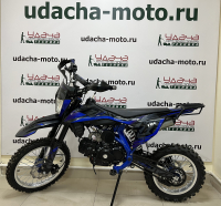 Мотоцикл Racer TRX125E Pitbike (синий) МОТОУДАЧА. Магазин мототехники и садового инвентаря с доставкой по всей России