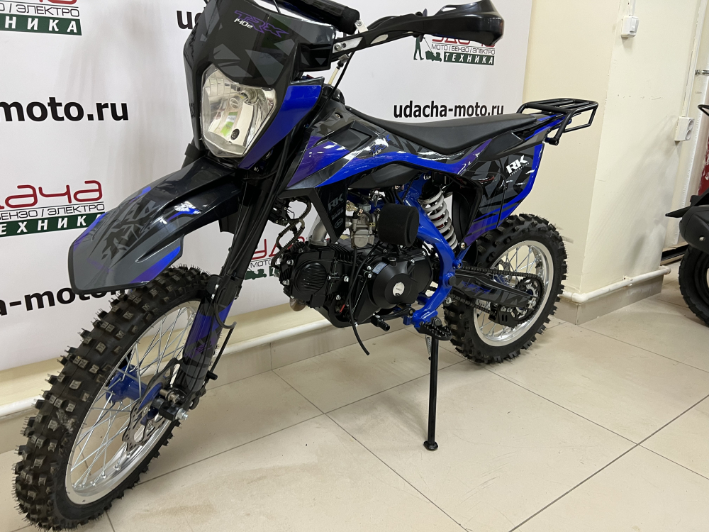 Мотоцикл Racer TRX125E Pitbike (синий) МОТОУДАЧА. Магазин мототехники и садового инвентаря с доставкой по всей России