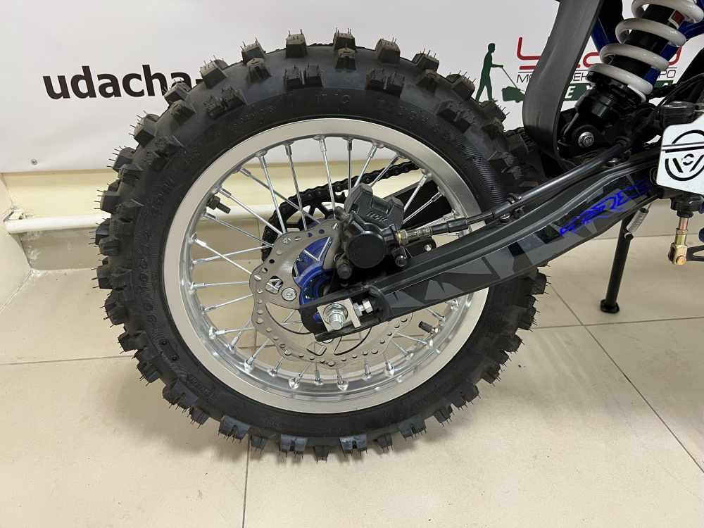 Мотоцикл Racer TRX125E Pitbike (синий) МОТОУДАЧА. Магазин мототехники и садового инвентаря с доставкой по всей России