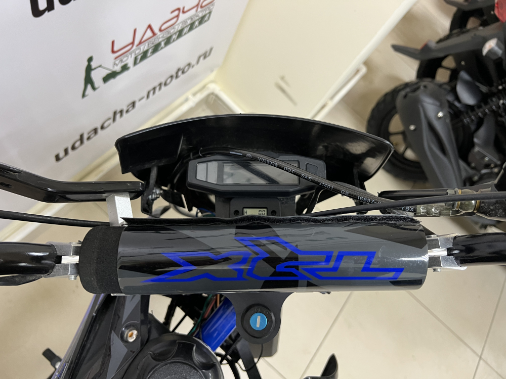 Мотоцикл Racer TRX125E Pitbike (синий) МОТОУДАЧА. Магазин мототехники и садового инвентаря с доставкой по всей России