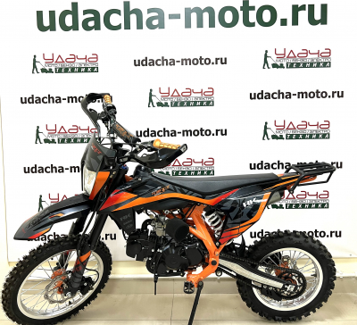 Мотоцикл Racer TRX125E Pitbike (оранжевый) МОТОУДАЧА. Магазин мототехники и садового инвентаря с доставкой по всей России
