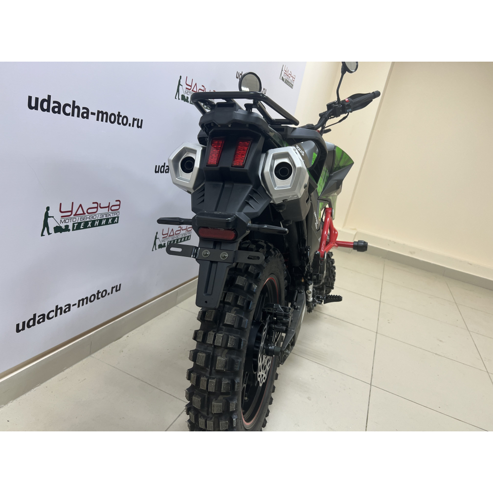 Мотоцикл турэндуро ROCKOT HOUND 250 LUX (зеленый, ЭПТС) МОТОУДАЧА. Магазин мототехники и садового инвентаря с доставкой по всей России