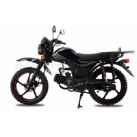 Мопед ROCKOT ALPHA OFFROAD M-12 (черный глянцевый) МОТОУДАЧА. Магазин мототехники и садового инвентаря с доставкой по всей России