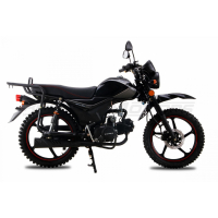 Мопед ROCKOT ALPHA OFFROAD M-12 (черный глянцевый) МОТОУДАЧА. Магазин мототехники и садового инвентаря с доставкой по всей России