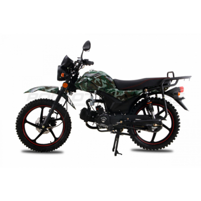Мопед ROCKOT ALPHA OFFROAD M-12 (камуфляж глянцевый) МОТОУДАЧА. Магазин мототехники и садового инвентаря с доставкой по всей России