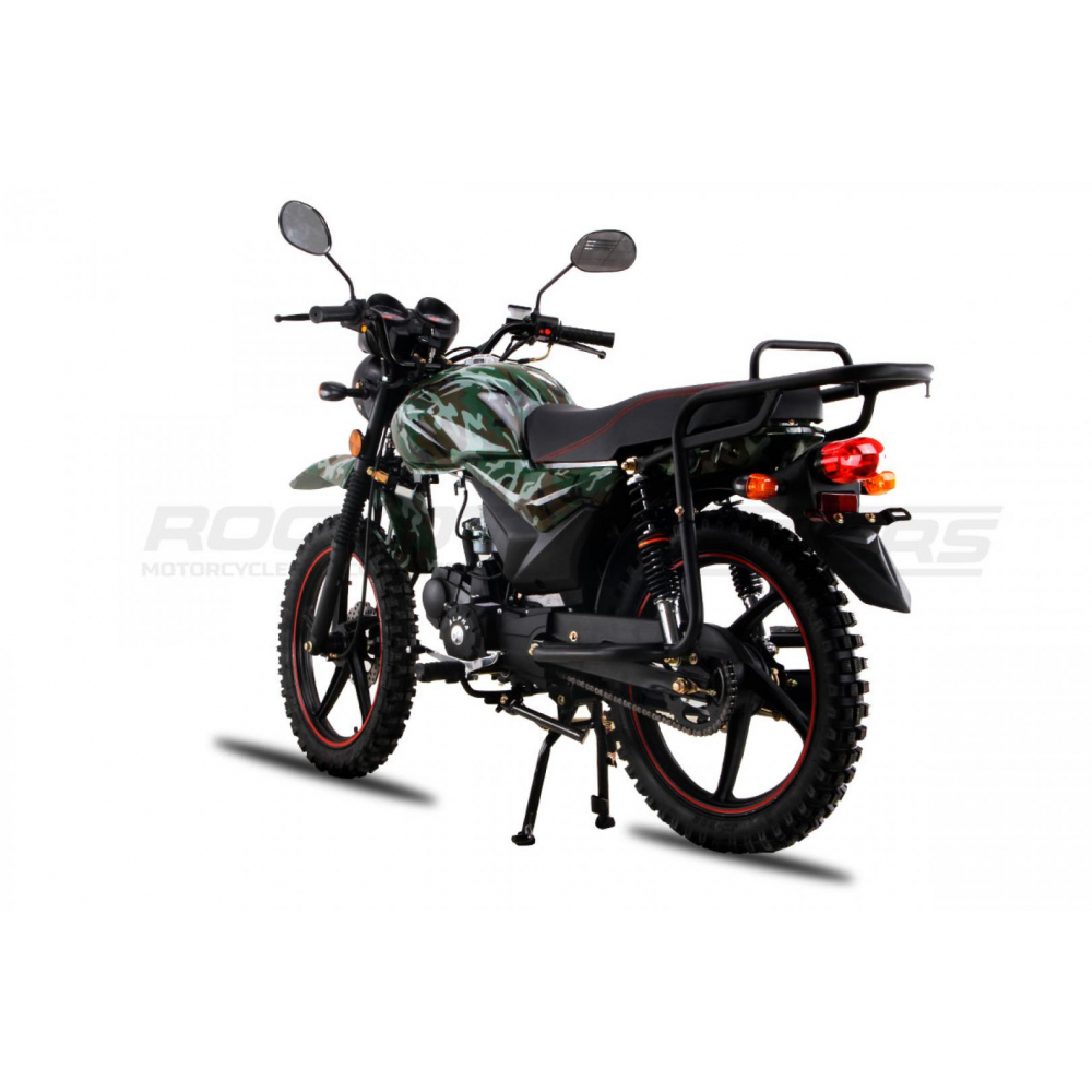 Мопед ROCKOT ALPHA OFFROAD M-12 (камуфляж глянцевый) МОТОУДАЧА. Магазин мототехники и садового инвентаря с доставкой по всей России