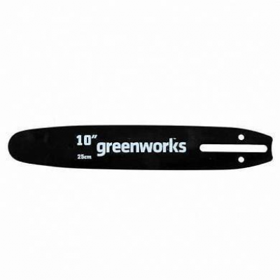 Шина для пилы Greenworks 25 см МОТОУДАЧА. Магазин мототехники и садового инвентаря с доставкой по всей России