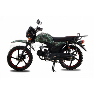 Мопед ROCKOT ALPHA OFFROAD M-12 (камуфляж матовый) МОТОУДАЧА. Магазин мототехники и садового инвентаря с доставкой по всей России