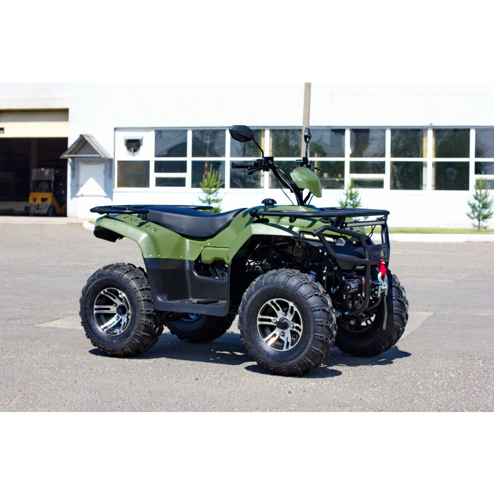 Квадроцикл IRBIS ATV 200 LUX (Зелёный) С лебёдкой МОТОУДАЧА. Магазин мототехники и садового инвентаря с доставкой по всей России
