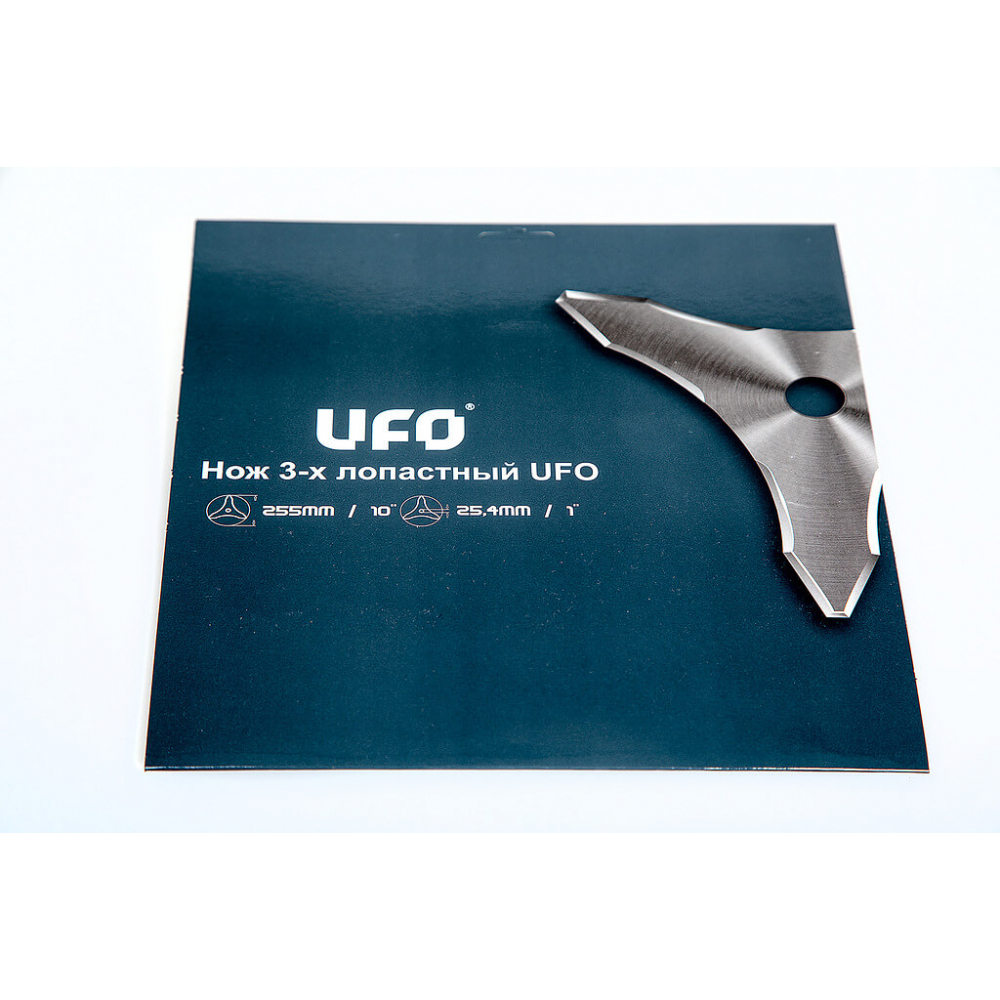 Нож 3Т UFO (255/25.4 мм, 2.0 мм) YK-DP МОТОУДАЧА. Магазин мототехники и садового инвентаря с доставкой по всей России
