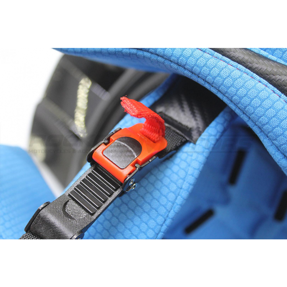 Шлем кроссовый ROCKOT RM-216 Wave (L) (черный/синий глянцевый) МОТОУДАЧА. Магазин мототехники и садового инвентаря с доставкой по всей России