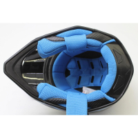 Шлем кроссовый ROCKOT RM-216 Wave (L) (черный/синий глянцевый) МОТОУДАЧА. Магазин мототехники и садового инвентаря с доставкой по всей России