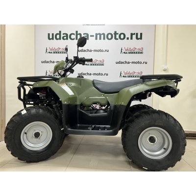 Квадроцикл IRBIS ATV 200  (Зелёный) Двигатель 1P62F с балансирным валом, мощностью 12л.с. МОТОУДАЧА. Магазин мототехники и садового инвентаря с доставкой по всей России