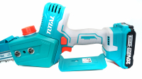 Аккумуляторная мини цепная пила TOTAL INDUSTRIAL Li-ion 20V,длина стежня 6"(15cm), скорость 11m/s МОТОУДАЧА. Магазин мототехники и садового инвентаря с доставкой по всей России