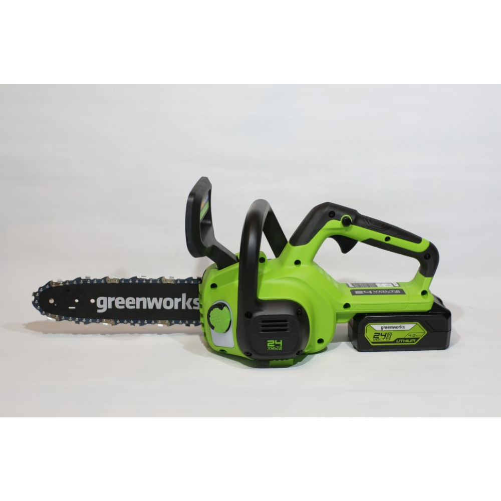 Цепная пила аккумуляторная GreenWorks G24CS25K2, 24V, 25см, c АКБ 2Ач и ЗУ МОТОУДАЧА. Магазин мототехники и садового инвентаря с доставкой по всей России