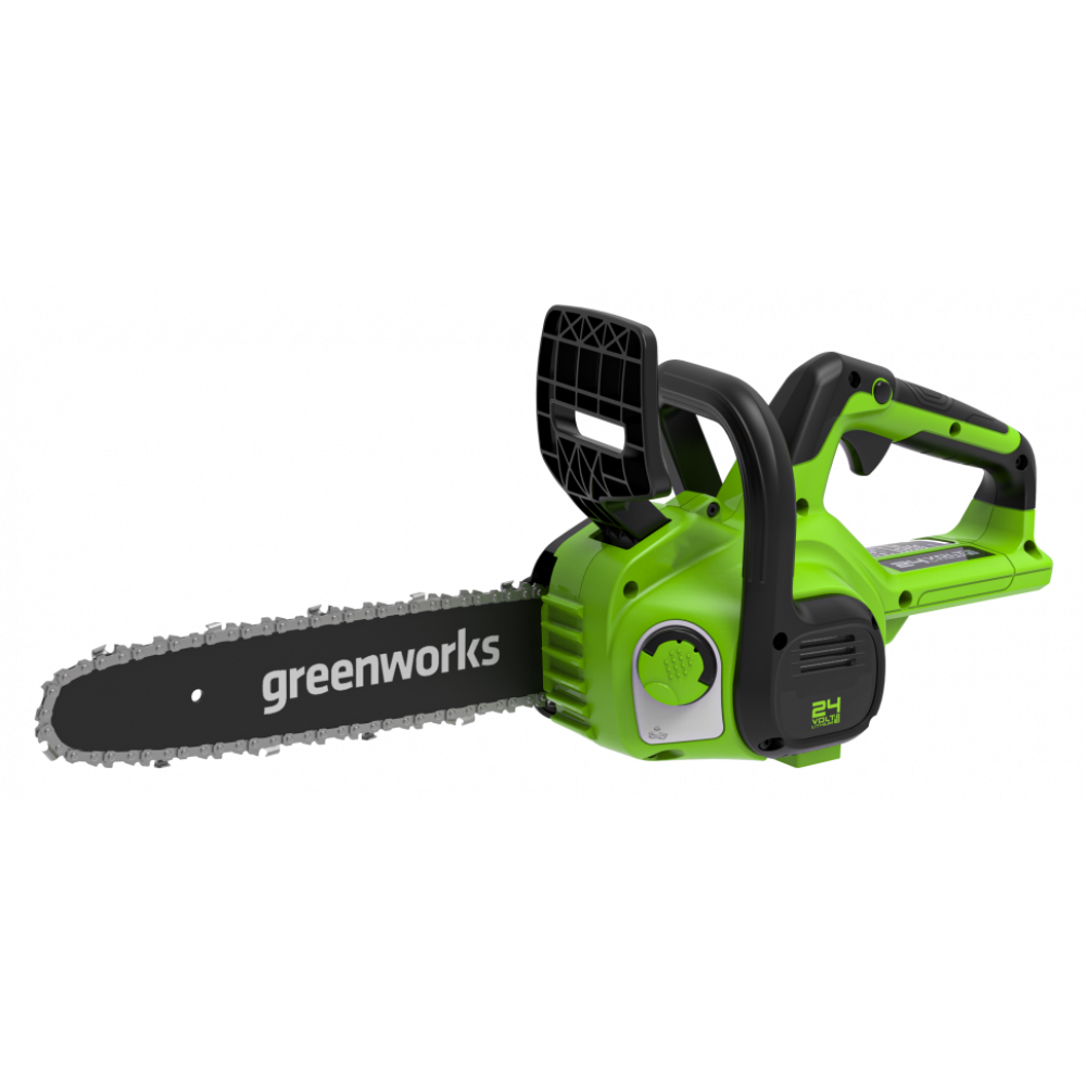 Цепная пила аккумуляторная GreenWorks G24CS25K2, 24V, 25см, c АКБ 2Ач и ЗУ МОТОУДАЧА. Магазин мототехники и садового инвентаря с доставкой по всей России