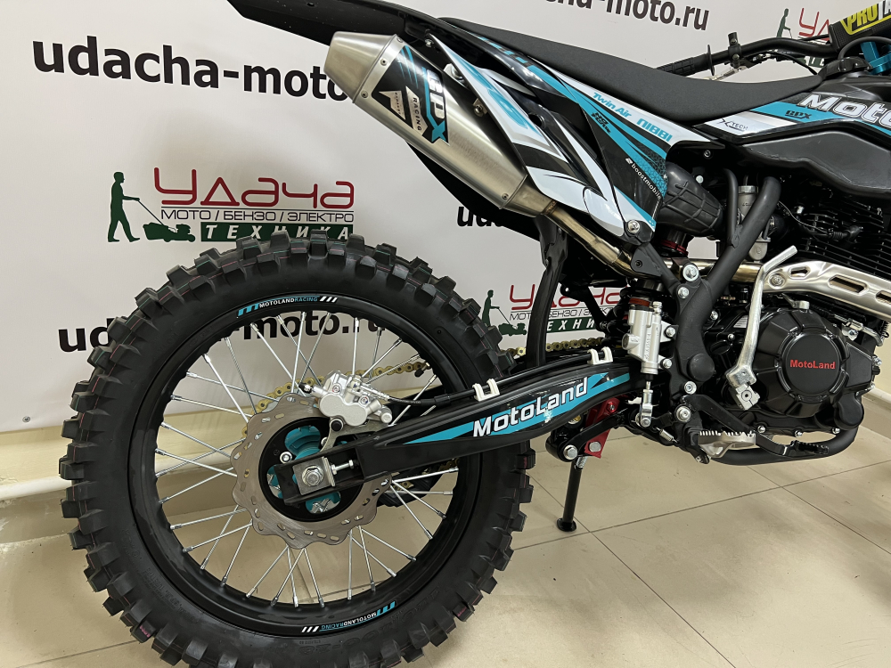 Мотоцикл Кросс Motoland CRF 250 (172FMM) синий МОТОУДАЧА. Магазин мототехники и садового инвентаря с доставкой по всей России