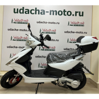 Скутер CORSA BY49QT-2A 49см3 (150) сигнализация (С КОФРОМ) Белый МОТОУДАЧА. Магазин мототехники и садового инвентаря с доставкой по всей России