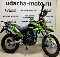 Мотоцикл Motoland GL250 ENDURO (172FMM-5/PR250) (XL250-В) зеленый МОТОУДАЧА. Магазин мототехники и садового инвентаря с доставкой по всей России