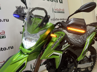 Мотоцикл Motoland GL250 ENDURO (172FMM-5/PR250) (XL250-В) зеленый МОТОУДАЧА. Магазин мототехники и садового инвентаря с доставкой по всей России